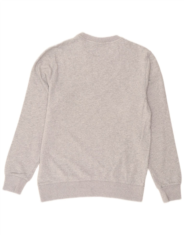 Lacoste moletom masculino tamanho 41 grande algodão cinza
