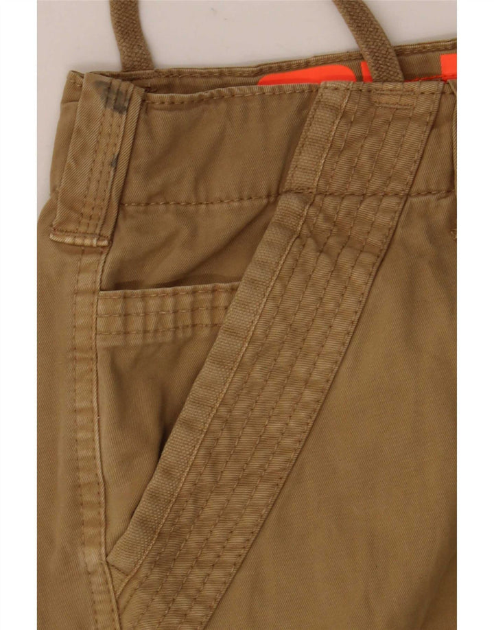 Superdry Mens Cargo Shorts Médio W36 Algodão Bege