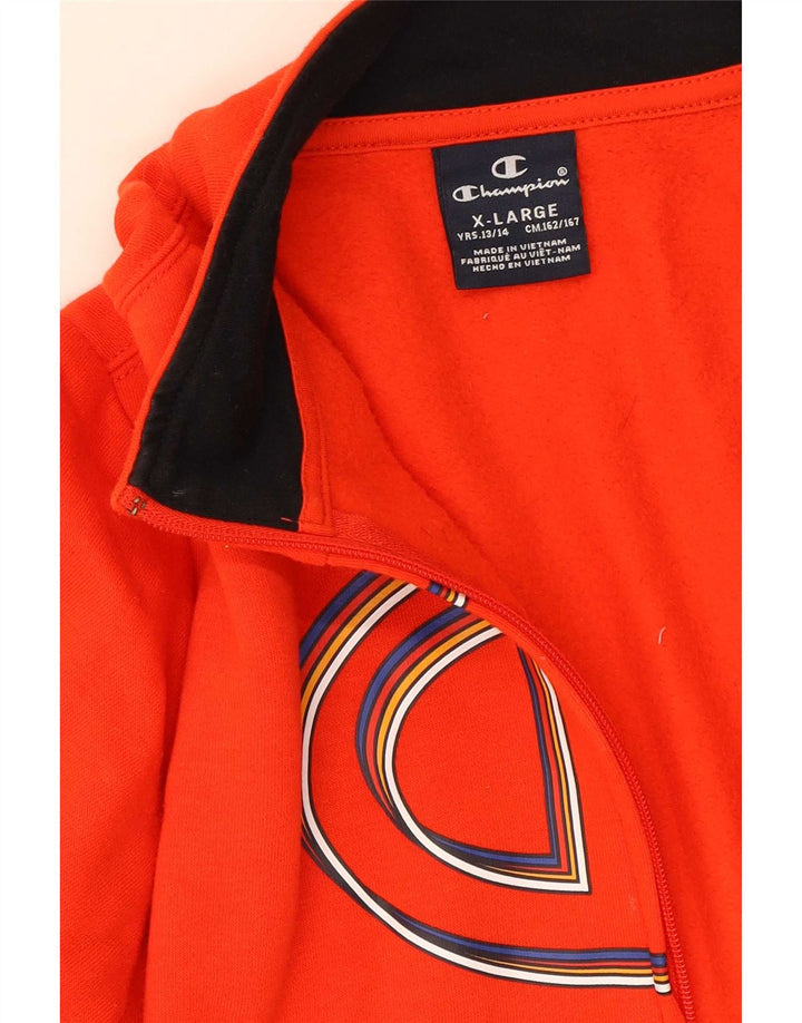 Jaqueta Champion Boys Graphic Treino Top 13-14 Anos XL Vermelho