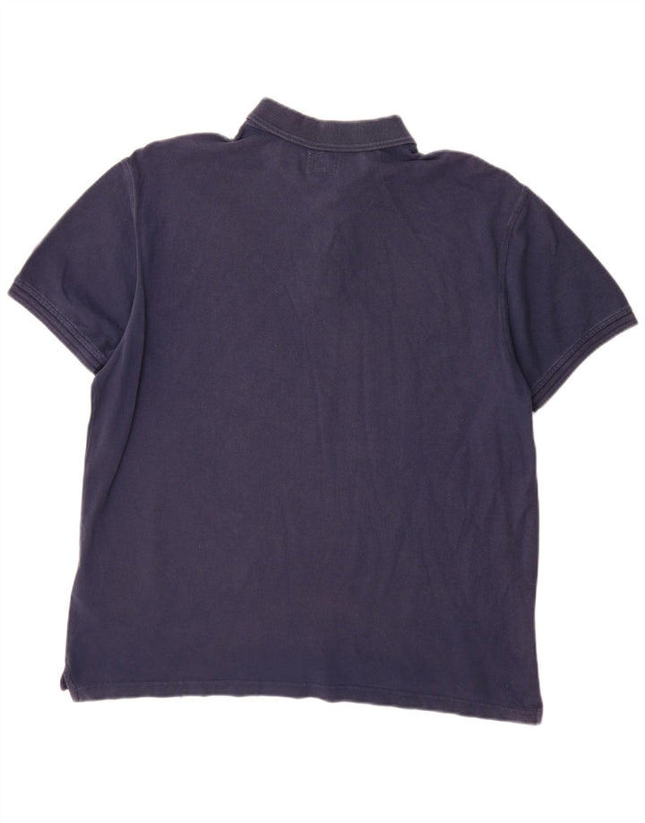 Camisa polo masculina Levi's XL azul marinho algodão