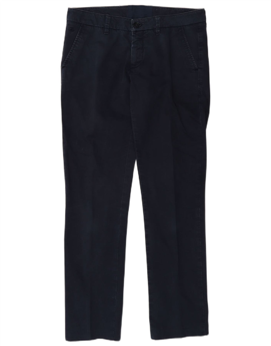 Fay Calça Chino Feminina Slim W28 L30 Azul Marinho