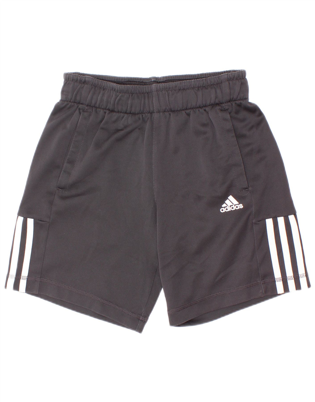 Shorts esportivos Adidas Boys Climalite 9-10 anos preto poliéster