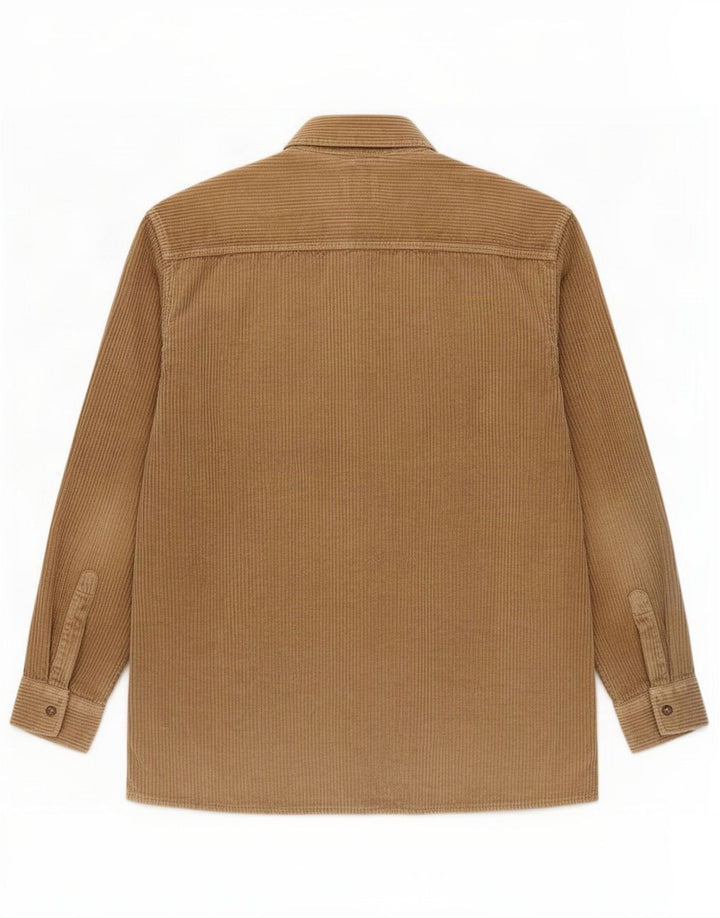 Camisa masculina de veludo cotelê Levi's médio bege algodão
