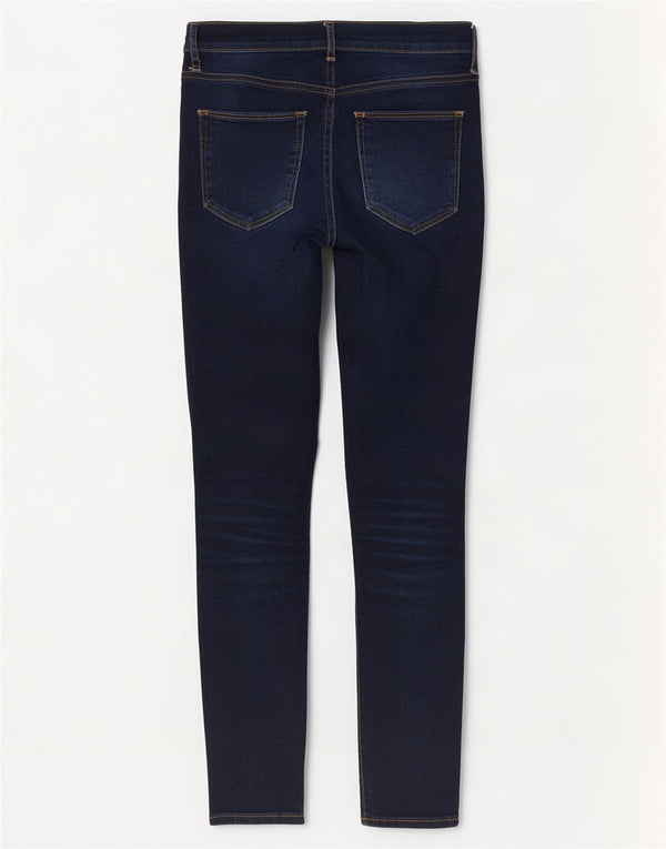 Jeans skinny feminino Gap W26 L27 algodão azul marinho