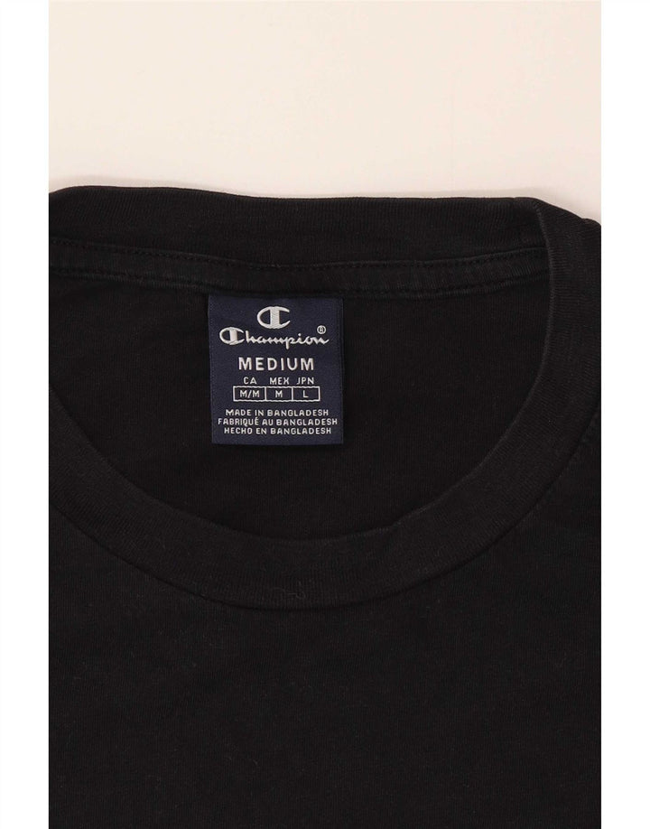 Camiseta masculina Champion Top Médio Preto