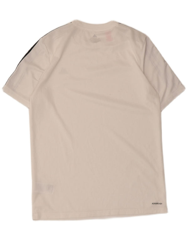 Camiseta Adidas Menino Aeroready Top 15-16 Anos XL Branco Poliéster