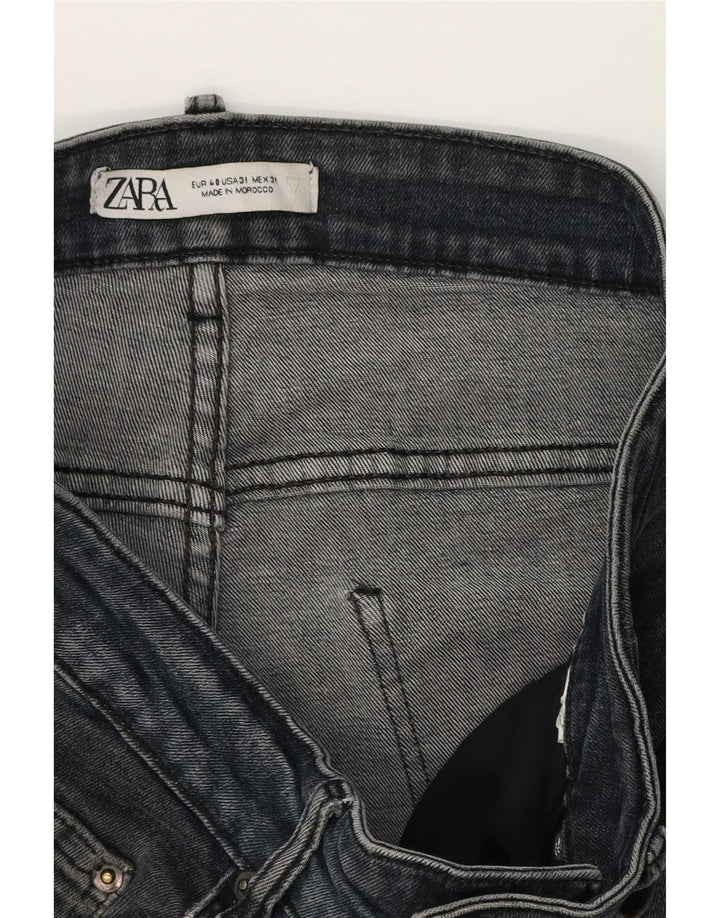 Zara Jeans Skinny Masculino EU 40 Médio W31 L30 Azul