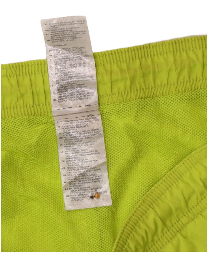 Shorts esportivos masculinos Adidas grande poliéster verde