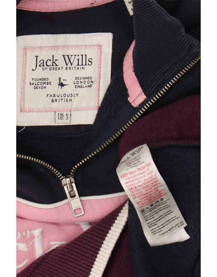 Suéter gráfico feminino JACK WILLS UK 6 XS multicolorido