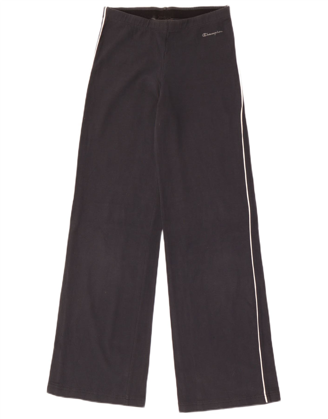 Calça de treino feminina Champion UK 8 pequena algodão preto