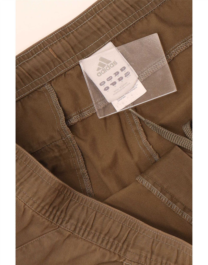 Adidas Mens Cargo Shorts Médio W32 Marrom
