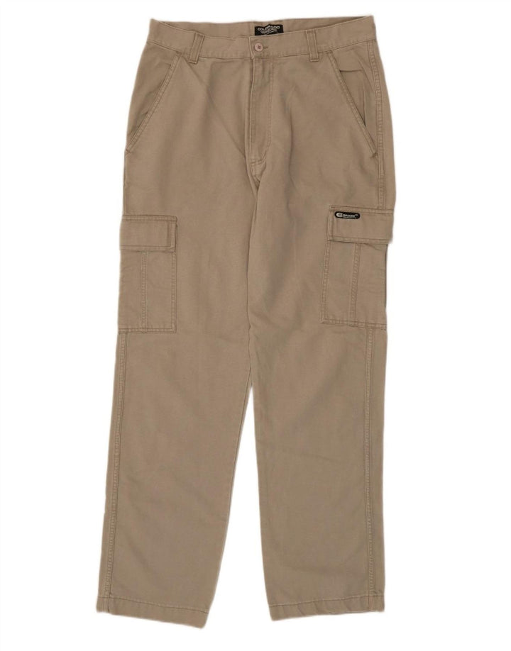 Calça cargo reta masculina COLORADO W34 L32 algodão bege
