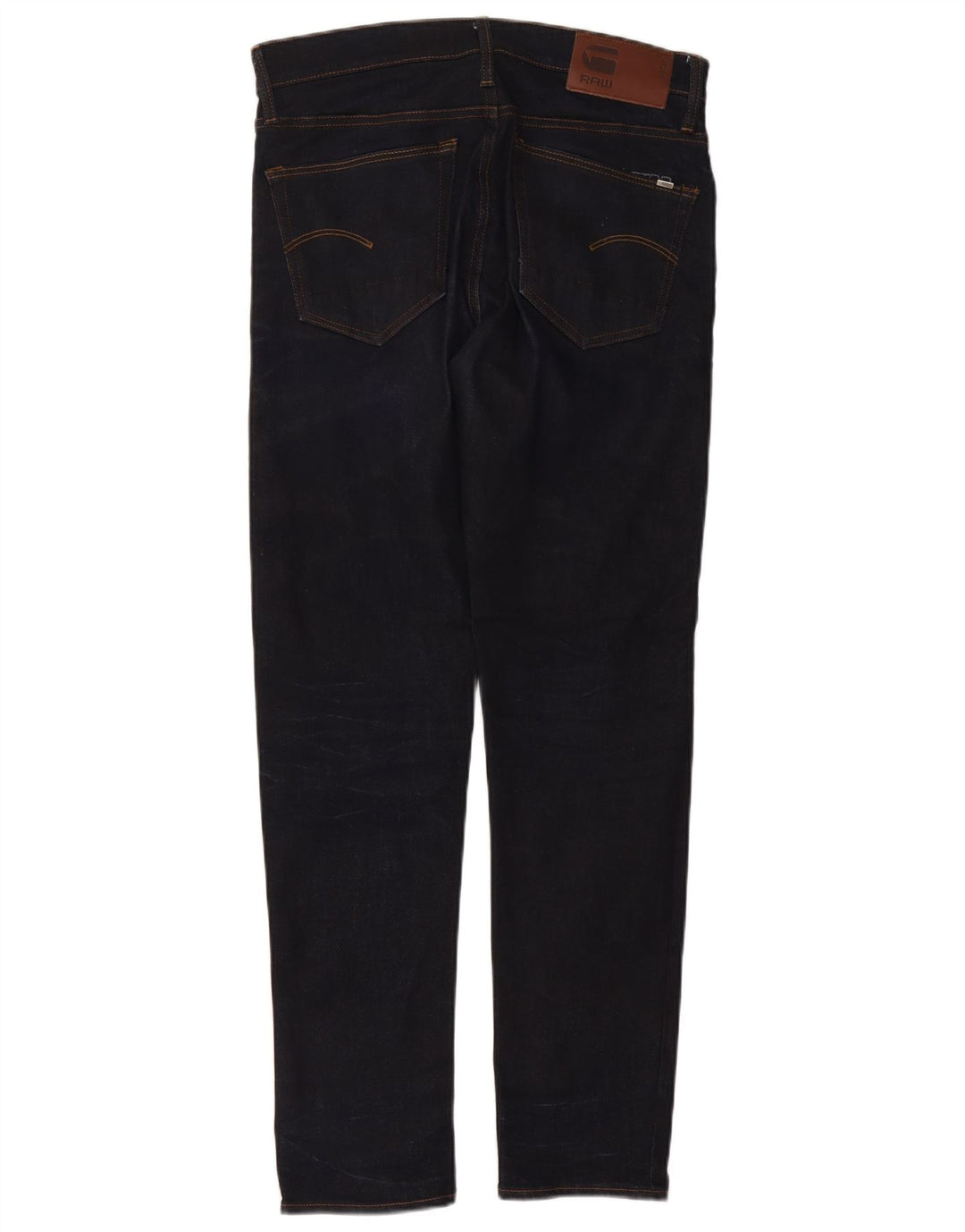 G-Star Mens Slim Jeans W31 L32 Azul Marinho Algodão