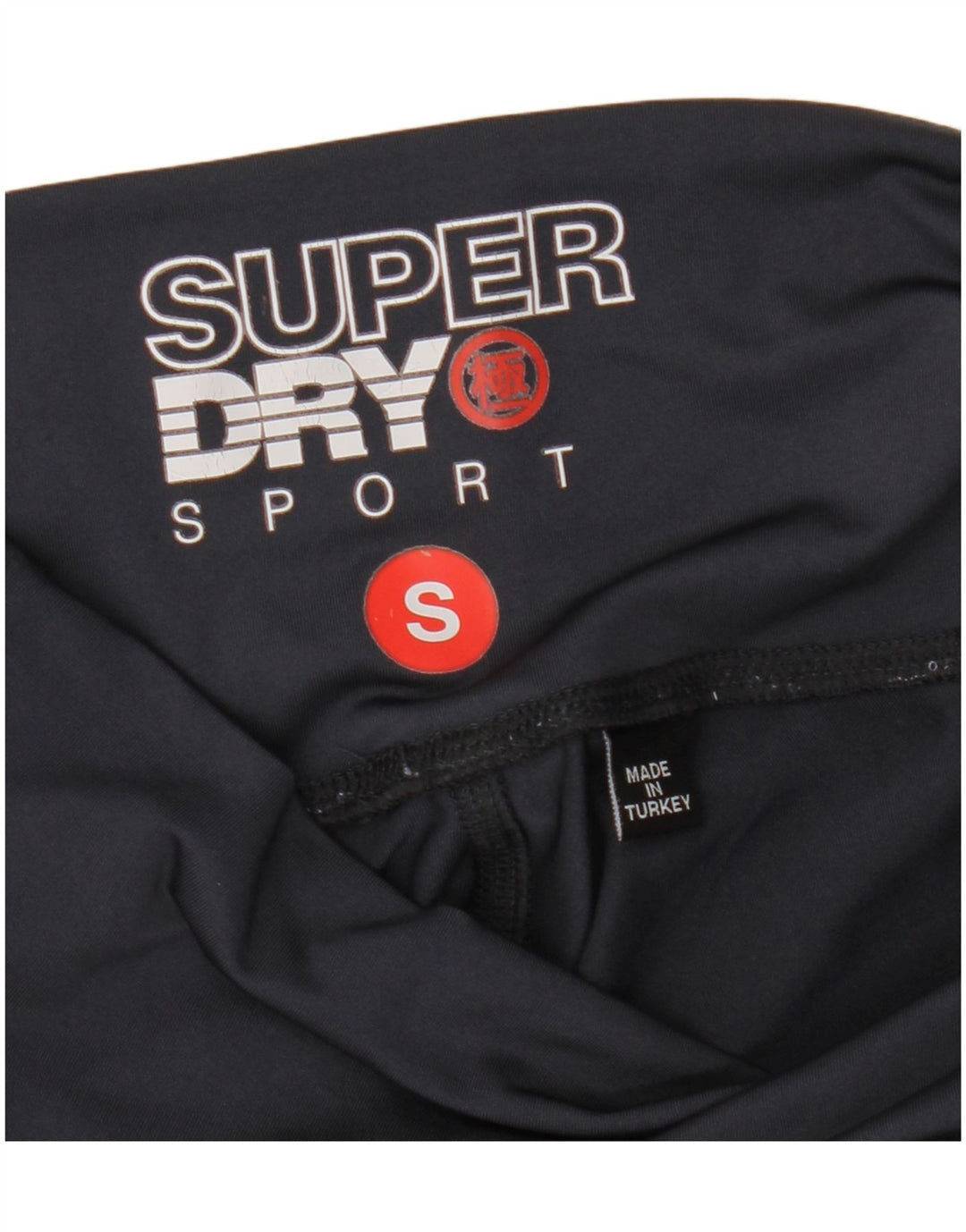 Leggings gráficas femininas Superdry UK 8 pequeno bloco colorido azul marinho