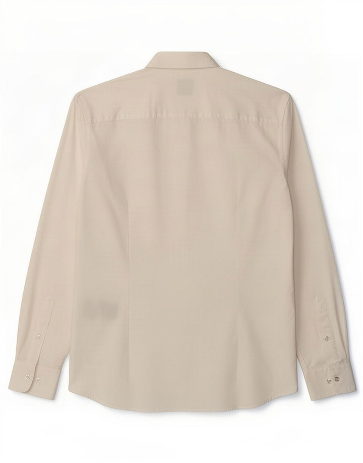 Camisa masculina Jack & Jones de algodão branco médio