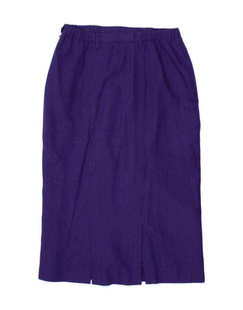 MONDI Womens Pencil Skirt IT 42 Medium W30  Purple Vintage Mondi and Second-Hand Mondi from Messina Hembry 