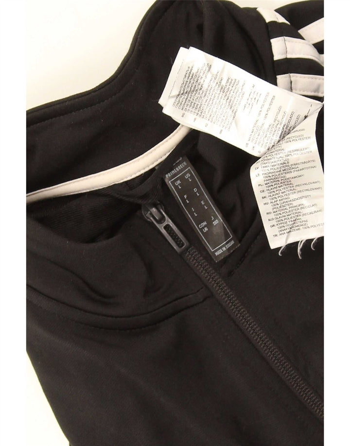 Adidas Mens Full Tracksuit Grande Poliéster Preto