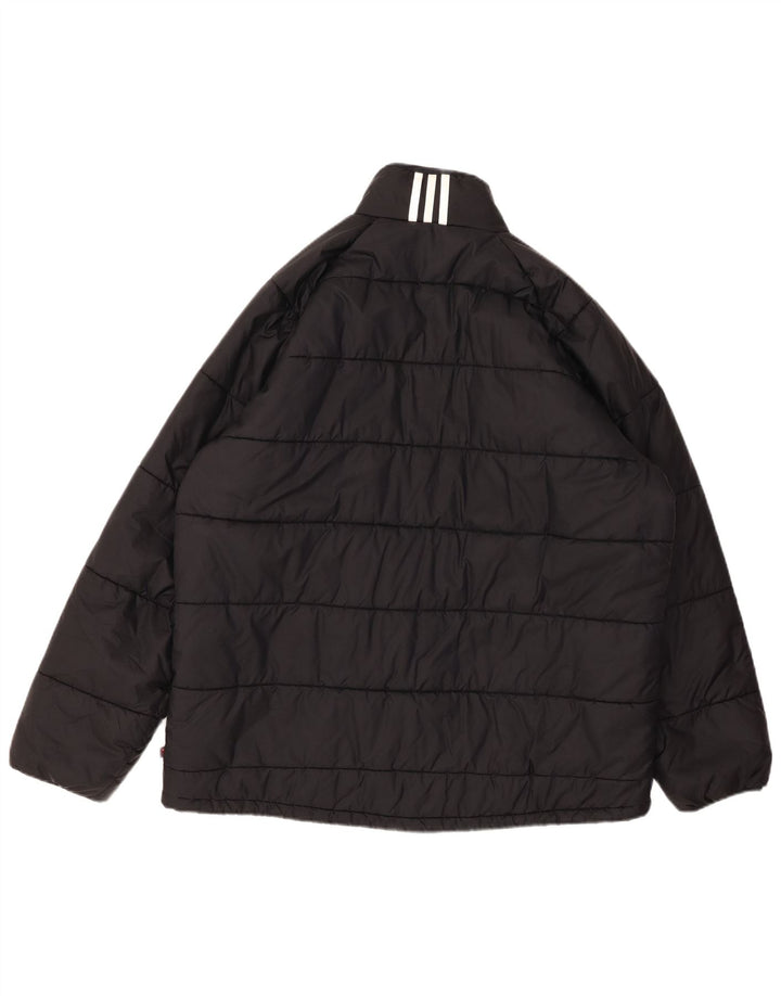 Jaqueta Acolchoada Masculina ADIDAS UK 42 XL Preto Nylon