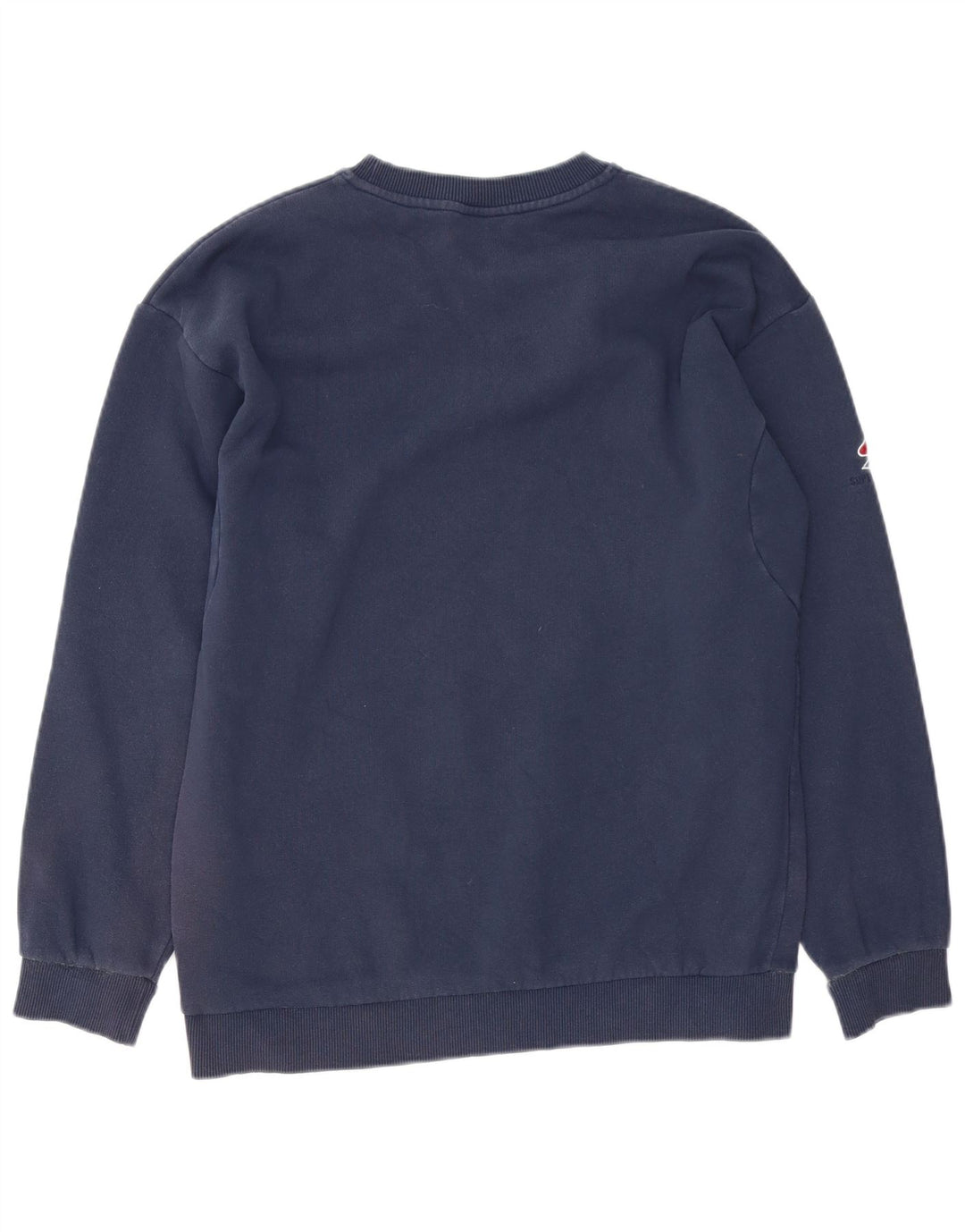 Superdry Mens Denice Graphic Loose Fit Moletom Jumper XS Azul Marinho