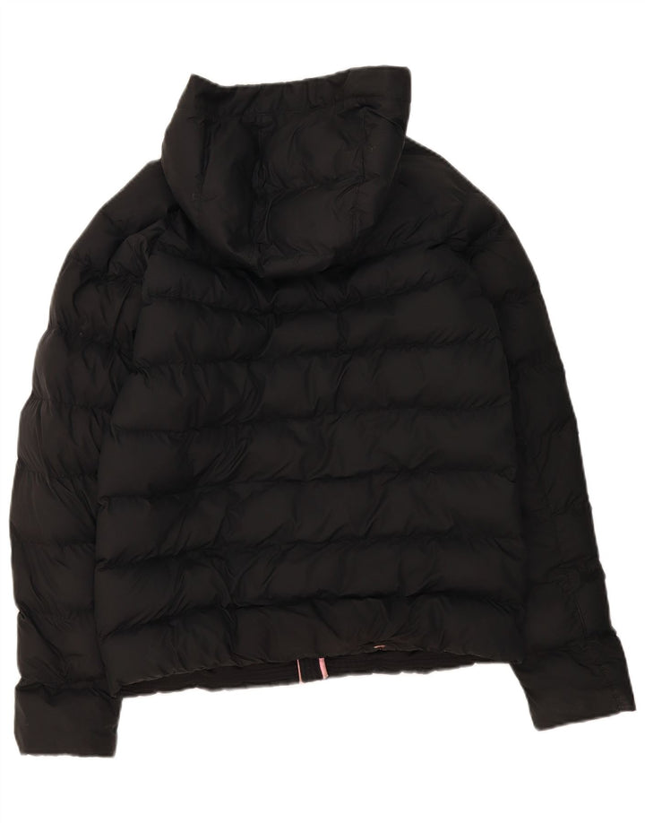 Jaqueta acolchoada com capuz Nike Girls 13-14 anos XL preto poliéster