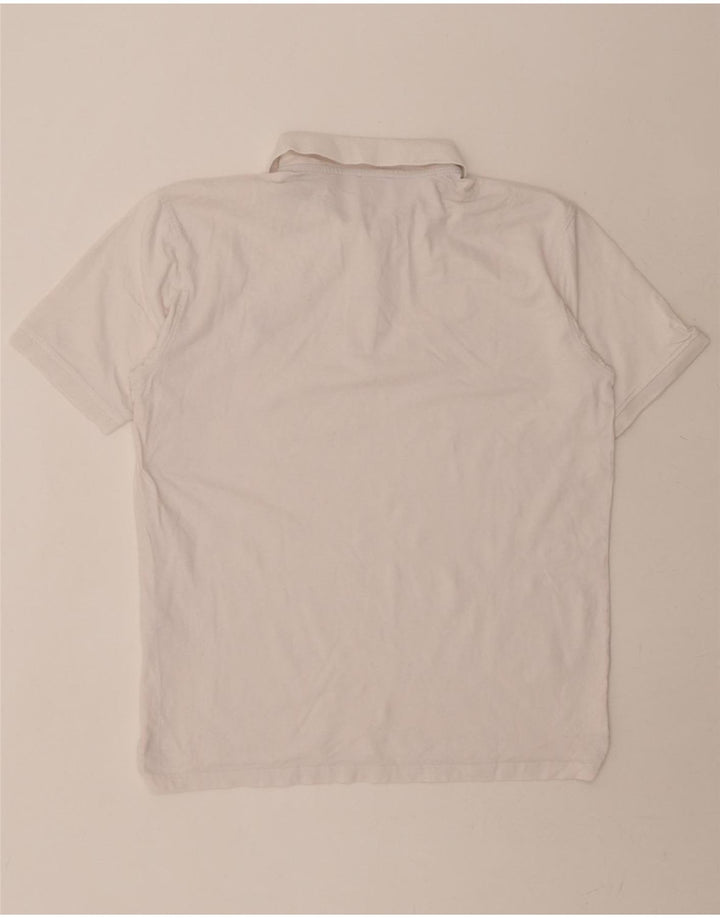 U.S. POLO ASSN. Mens Polo Shirt XL White Cotton Vintage U.S. Polo Assn. and Second-Hand U.S. Polo Assn. from Messina Hembry 