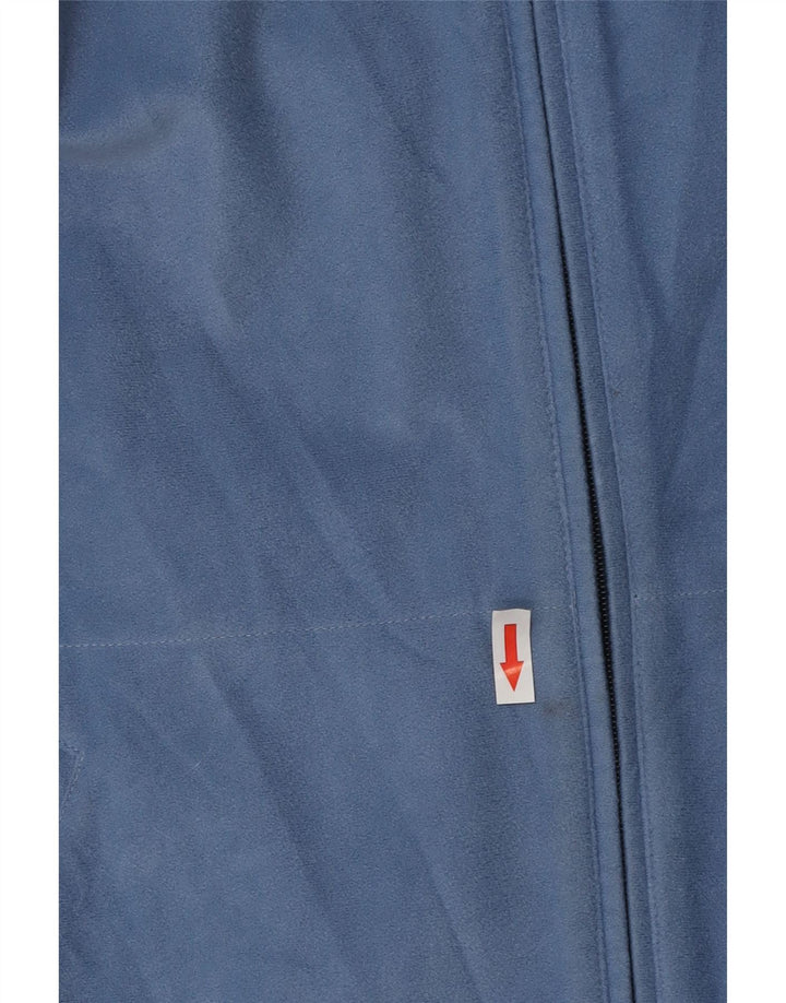 DIADORA Mens Loose Fit Treino Top Jacket UK 40 Medium Blue Colourblock