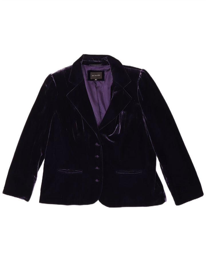 Marks & Spencer Womens Per Una 4 Button Blazer Jacket UK 18 XL Roxo