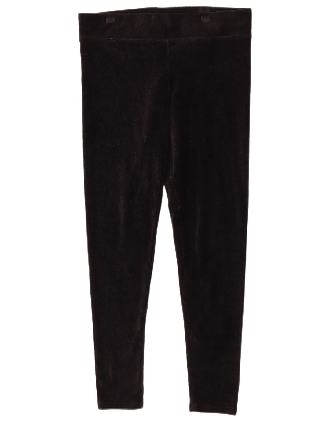 Leggings femininas Marks & Spencer Reino Unido 14 grande algodão preto