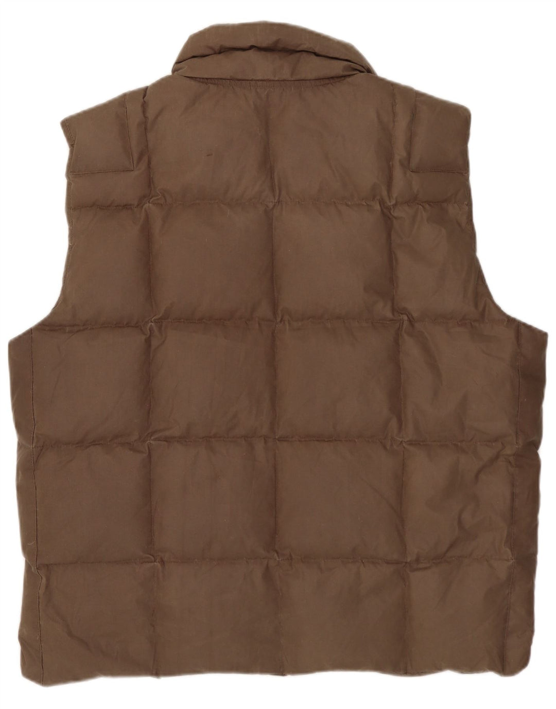 Colete acolchoado masculino Diesel UK 40 grande poliéster marrom