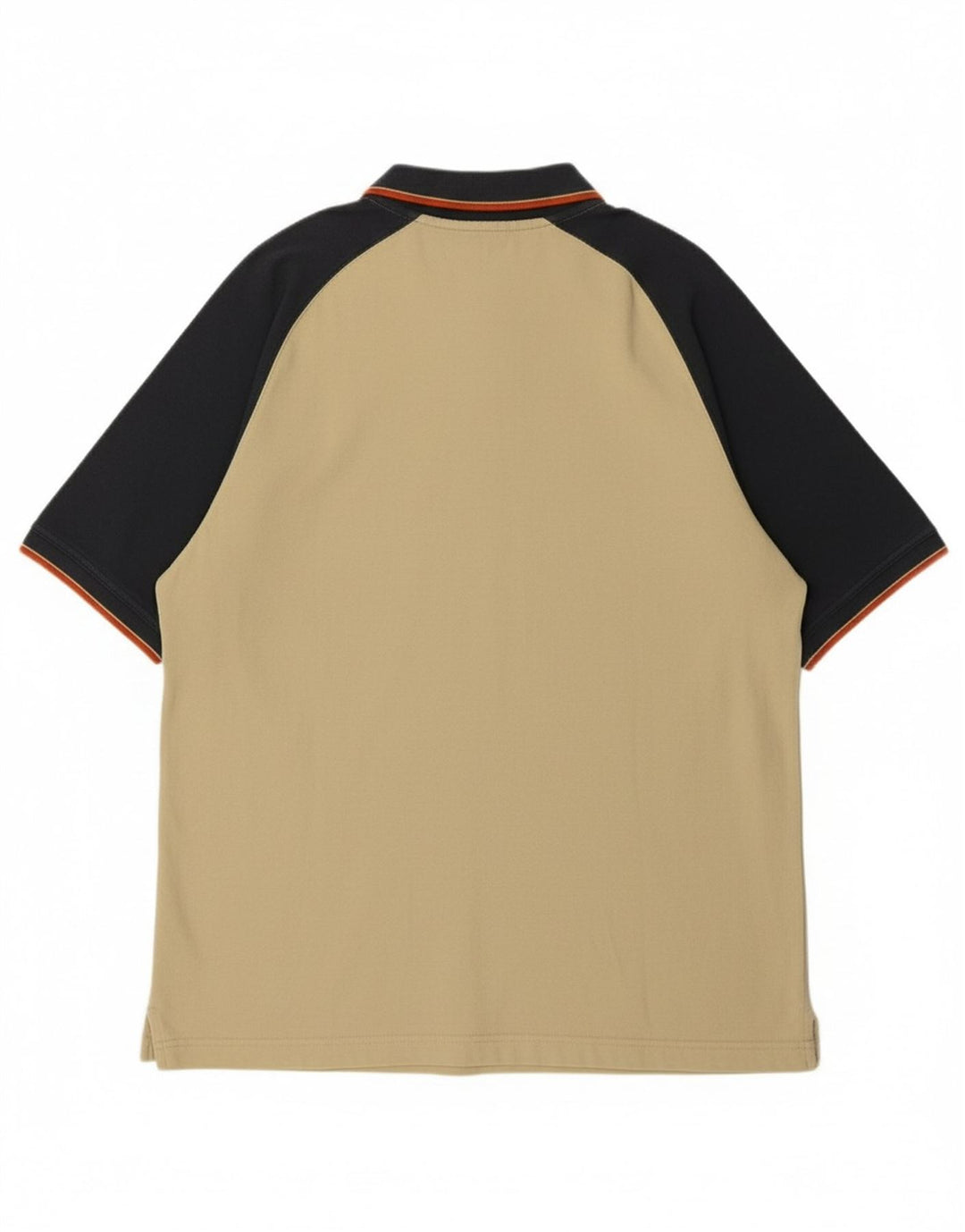 Camisa polo masculina KAPPA XL bege colorblock algodão