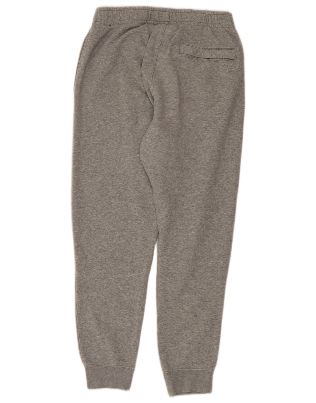 Calça de treino masculina Nike Joggers pequeno cinza manchado de algodão