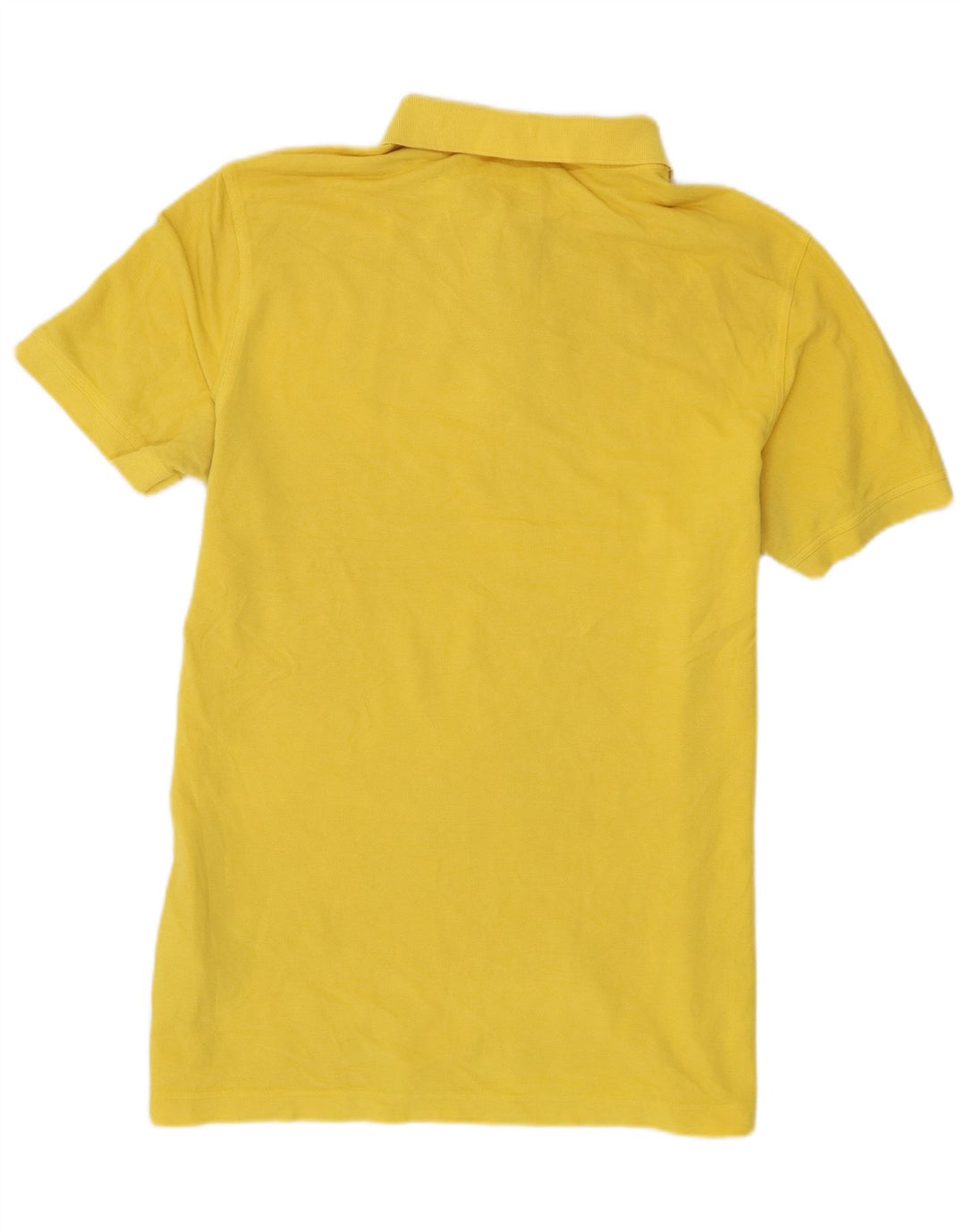 Camisa polo masculina Benetton XL algodão amarelo