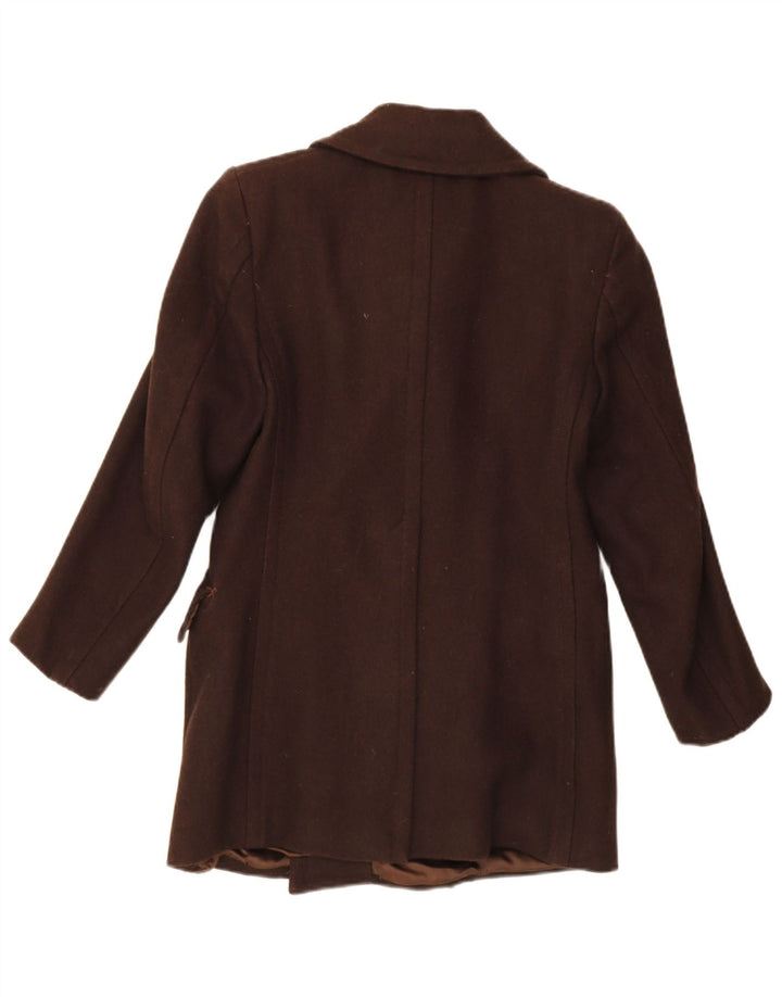 Casaco masculino vintage com peito duplo IT 46 pequeno marrom