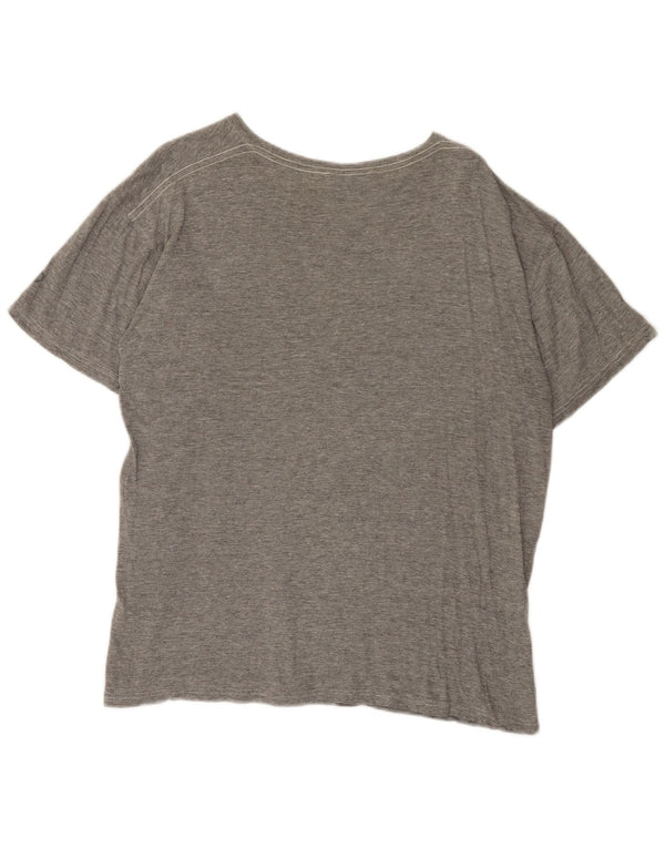 Camiseta feminina Dunlop com estampa gráfica UK 20 2XL cinza manchado