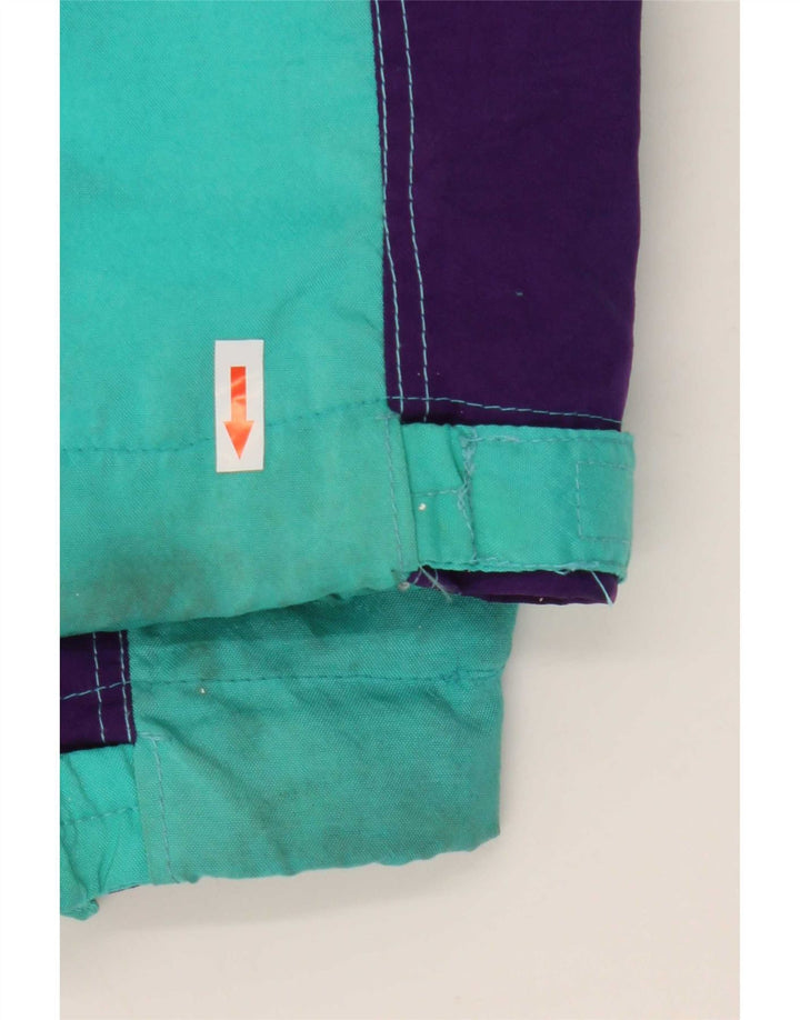 Jaqueta de esqui masculina com capuz Great Escapes IT 48 Medium Green Colourblock
