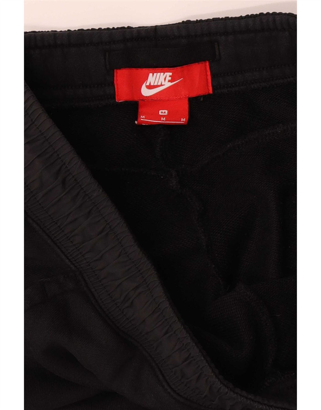 Nike Mens Treino Calças Joggers Médio Algodão Preto
