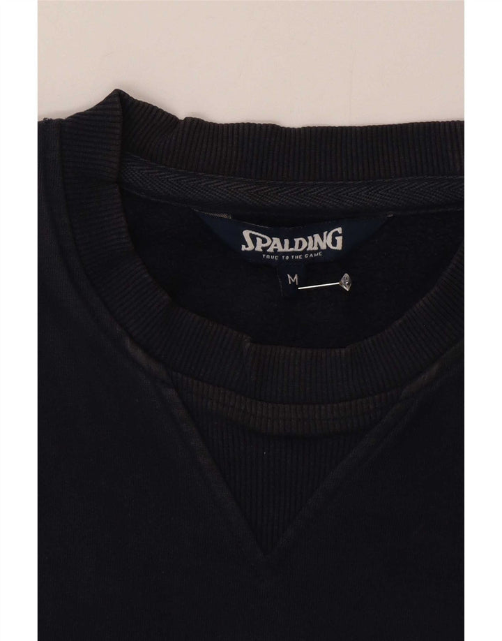 Spalding moletom masculino jumper médio azul marinho