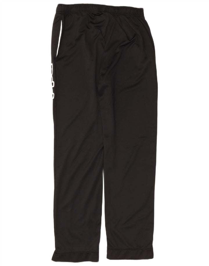 Calça feminina Kappa com estampa gráfica grande poliéster preto