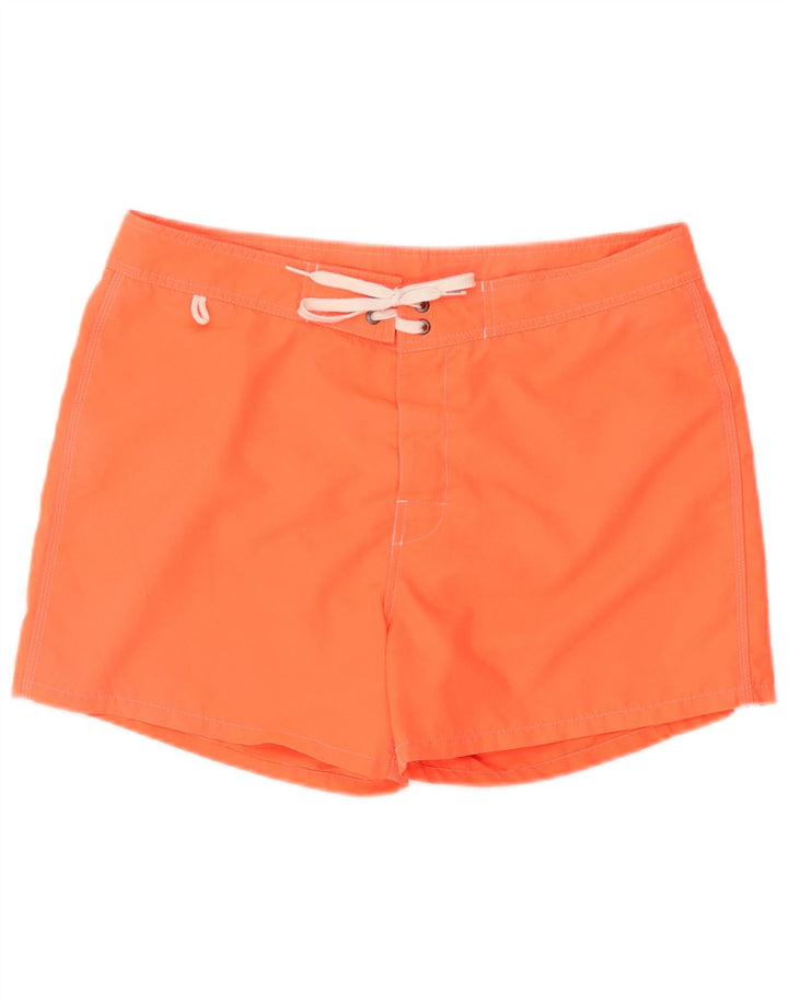 Shorts de natação masculino Sundek grande poliéster laranja