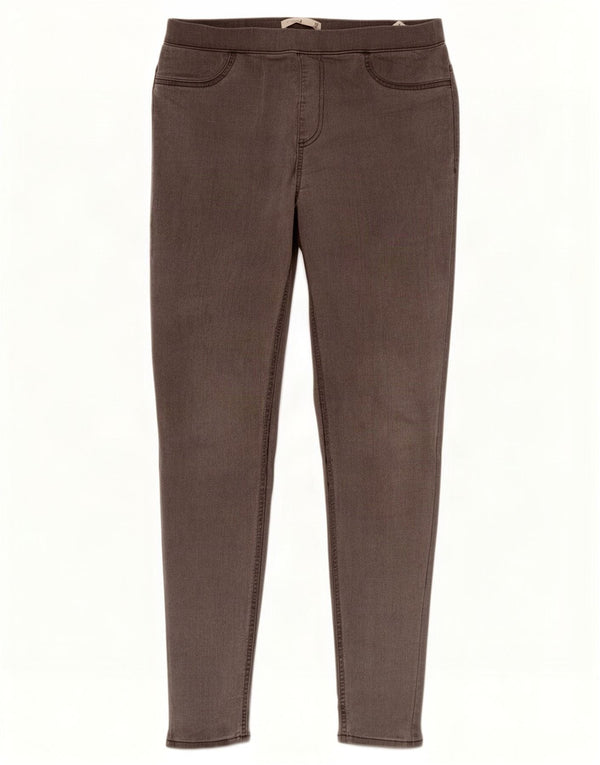 Calça jeans feminina Marks & Spencer UK 12 médio W30 L29 algodão cinza