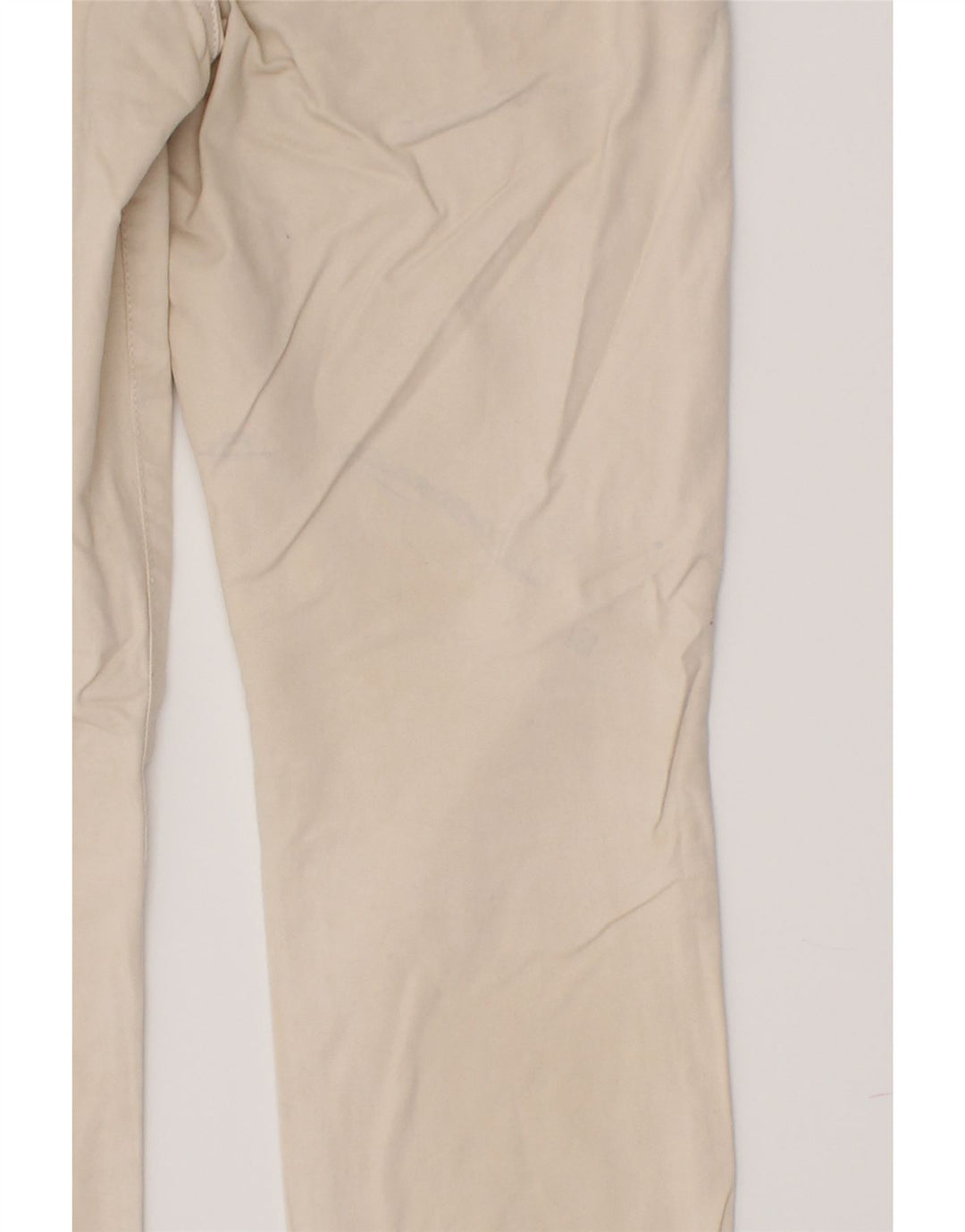 GUESS Womens Slim Casual Trousers W28 L27  Beige Cotton Vintage Guess and Second-Hand Guess from Messina Hembry 