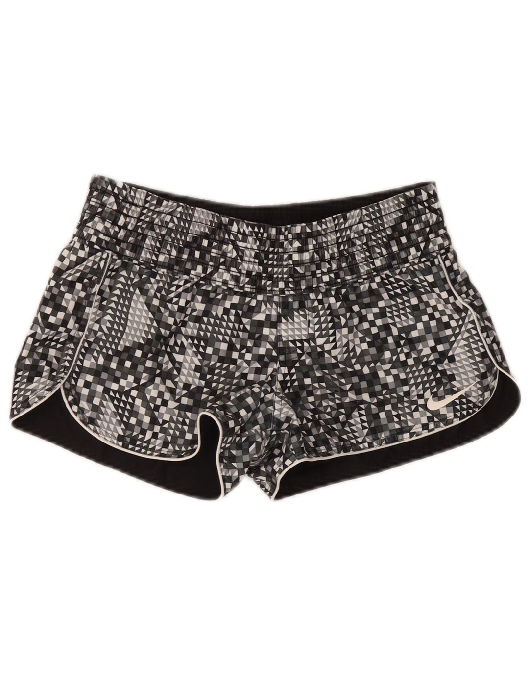 Shorts esportivos reversíveis femininos NIKE UK 12 médio preto