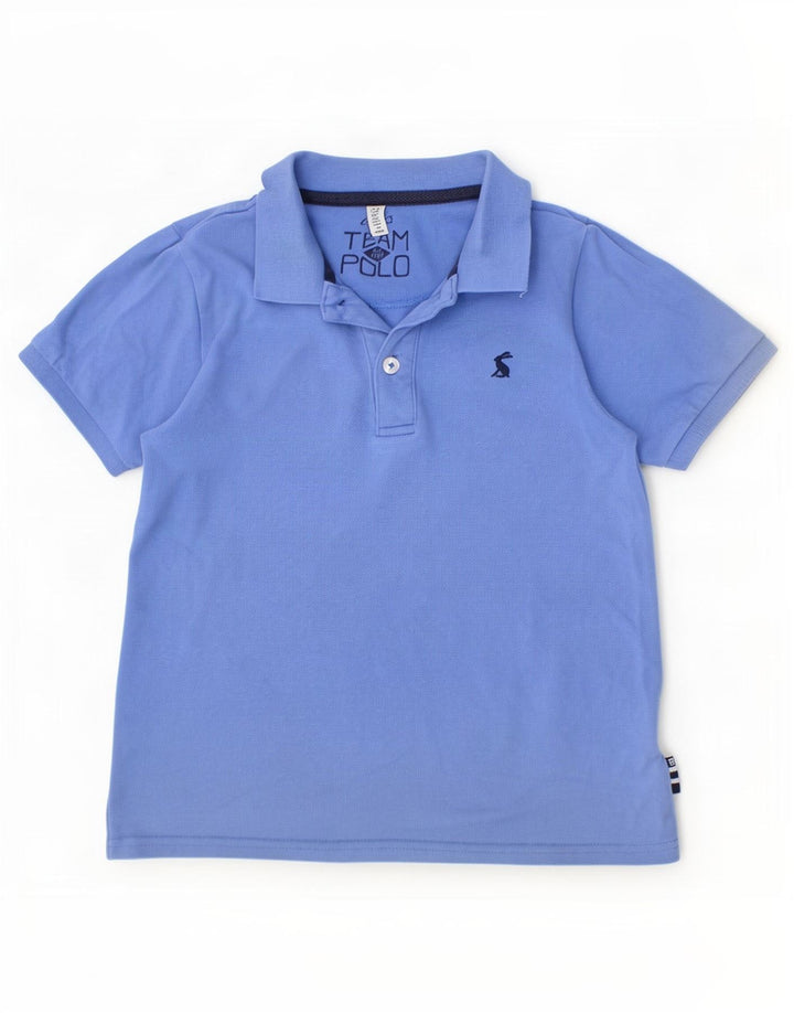 Polo Joules Menino 7-8 Anos Azul Algodão