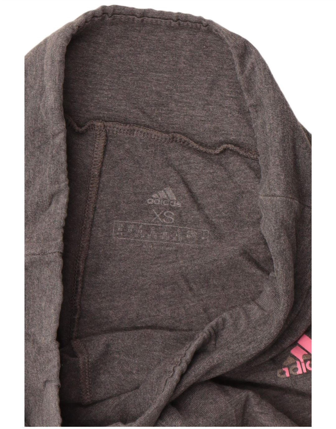 ADIDAS Womens Graphic Leggings UK 4/6 XS Grey