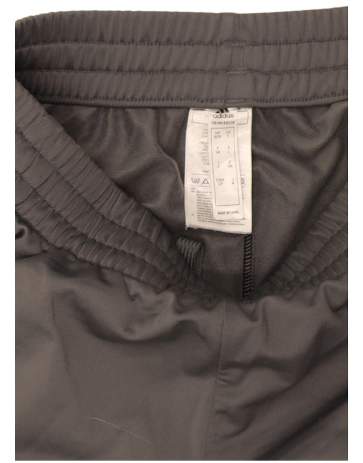 Adidas Mens Calças de treino Joggers UK 36/38 Pequeno Cinza Poliéster