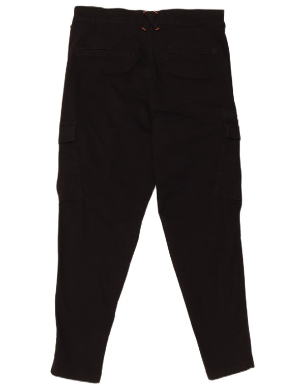 Calça cargo masculina slim cropped Jack & Jones W28 L25 algodão preto