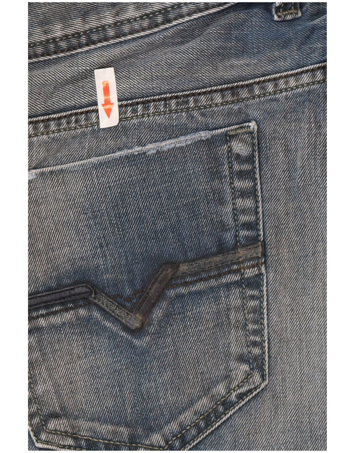 Jeans retos masculinos Diesel W33 L34 algodão azul