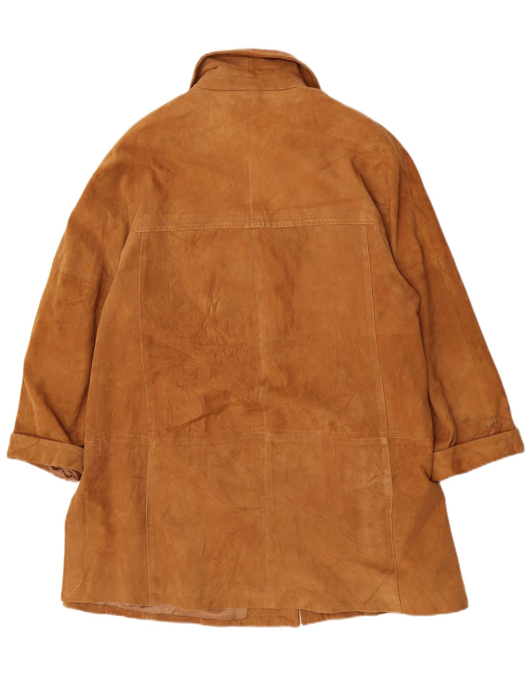 Sobretudo feminino Forester Oversized IT 48 XL couro marrom