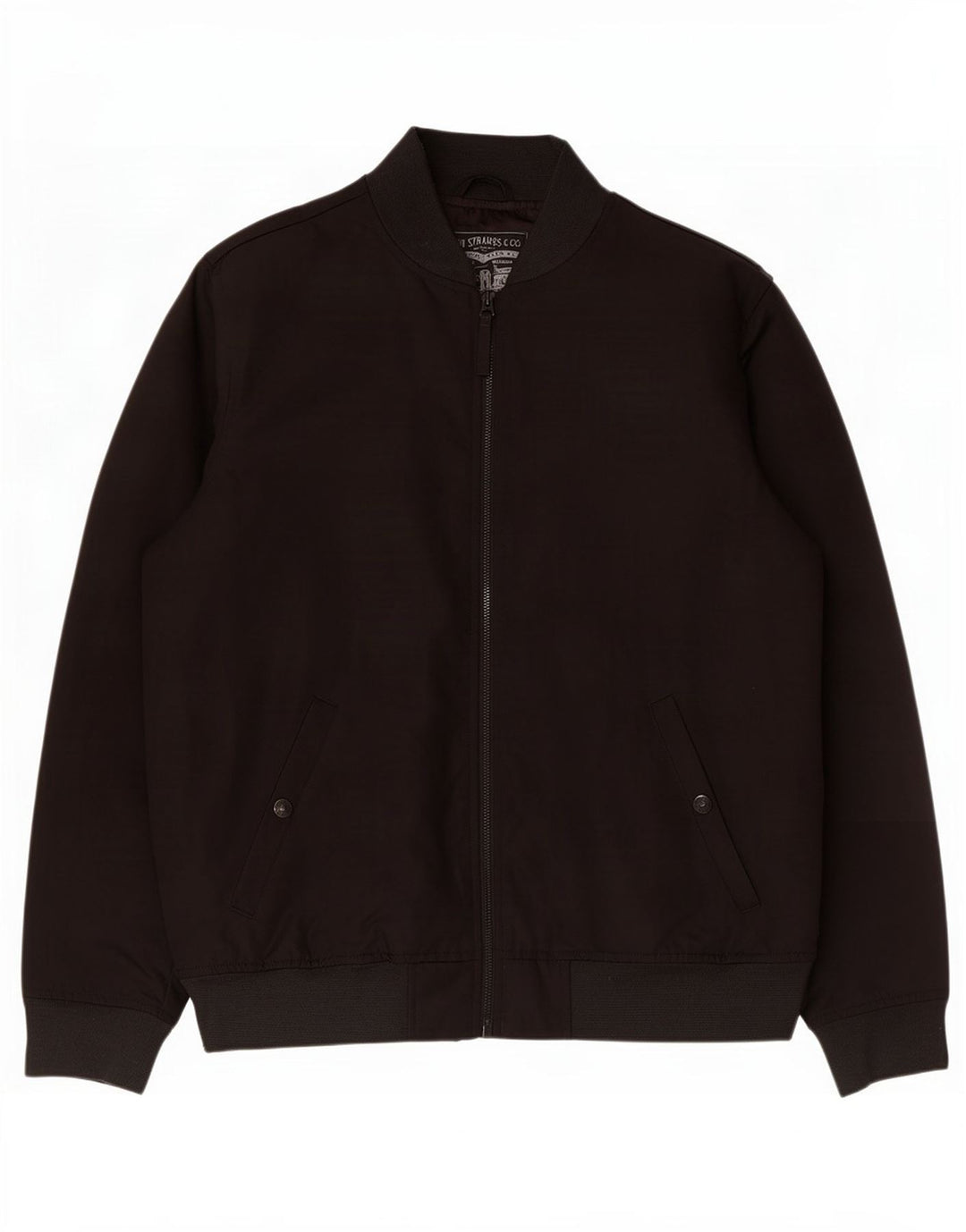 Jaqueta bomber masculina Levi's UK 40 grande poliéster preto