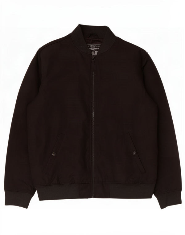 Jaqueta bomber masculina Levi's UK 40 grande poliéster preto